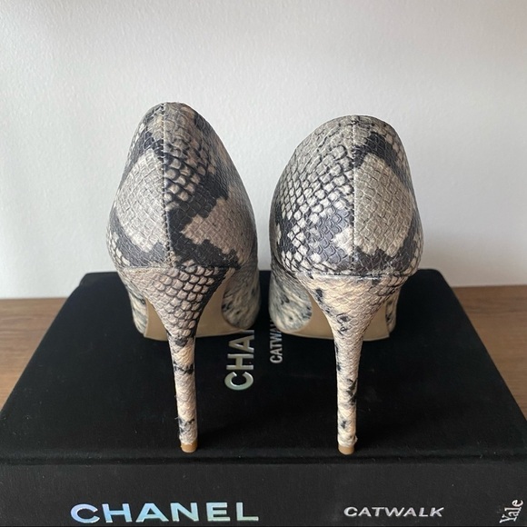 SM Snake Print Pumps - Picture 2 of 8